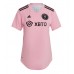 Inter Miami Lionel Messi #10 Voetbalkleding Thuisshirt Dames 2023-24 Korte Mouwen